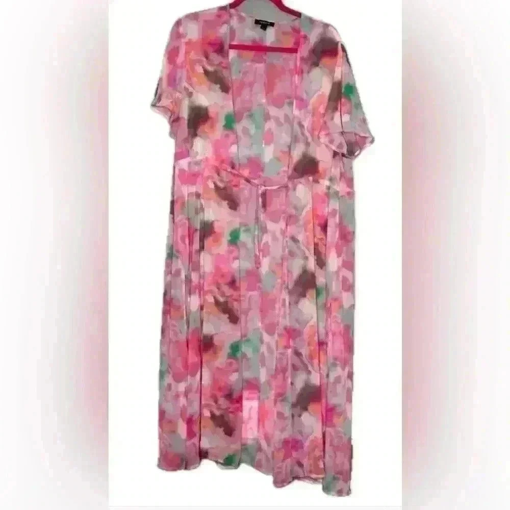 Torrid Textured Chiffon Kimono (Q19)